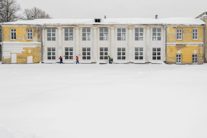 Балашиха. Усадьба Горенки. Зима