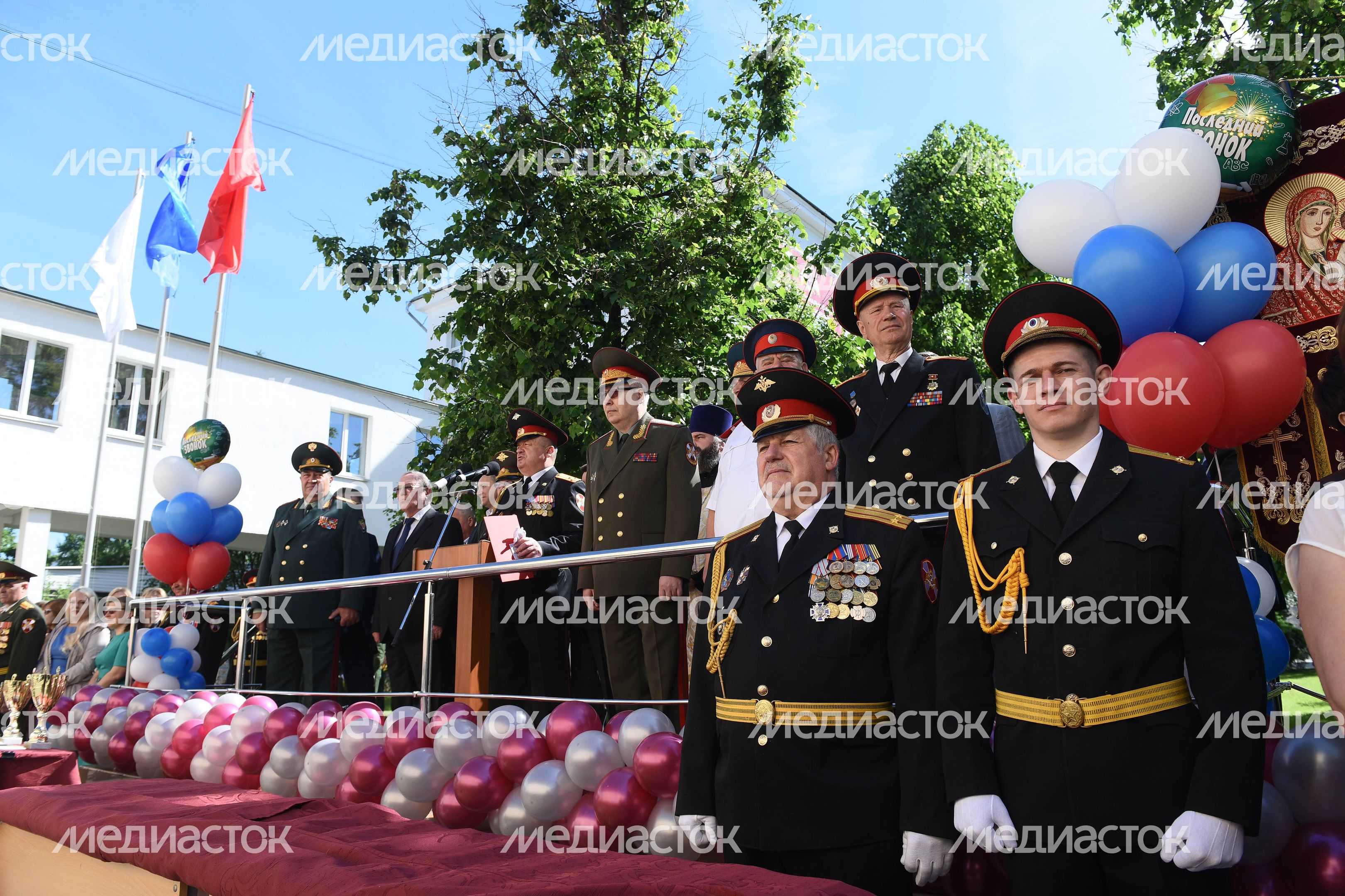 Последний звонок в Московском президентском кадетском училище имени М.А. Шолохова, 1 часть