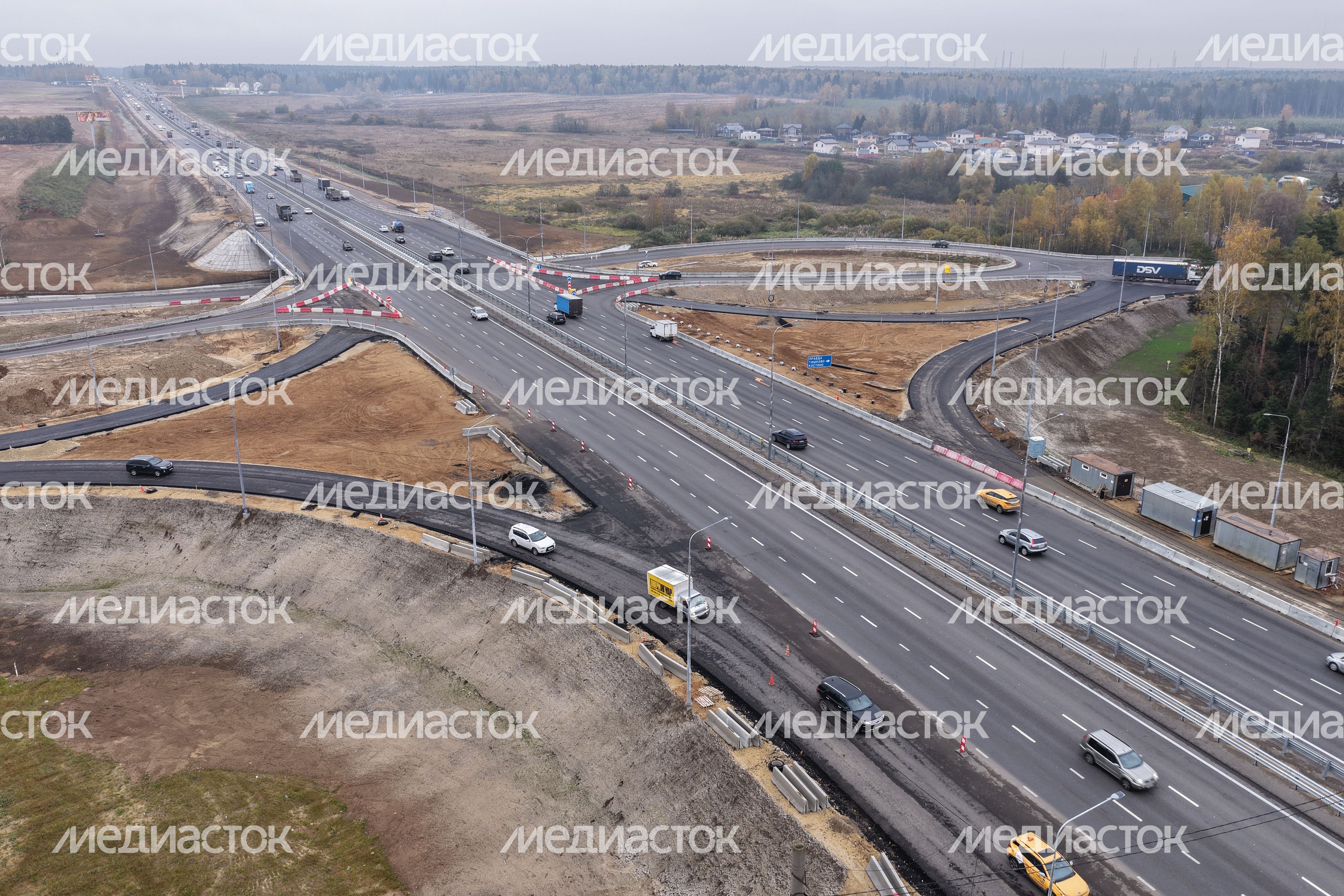 Строительство развязки с мостом через реку Скалба Строительство развязки с мостом через реку Скалба