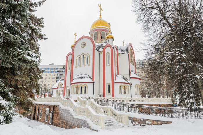 Видное. Зимний Собор Георгия Победоносца