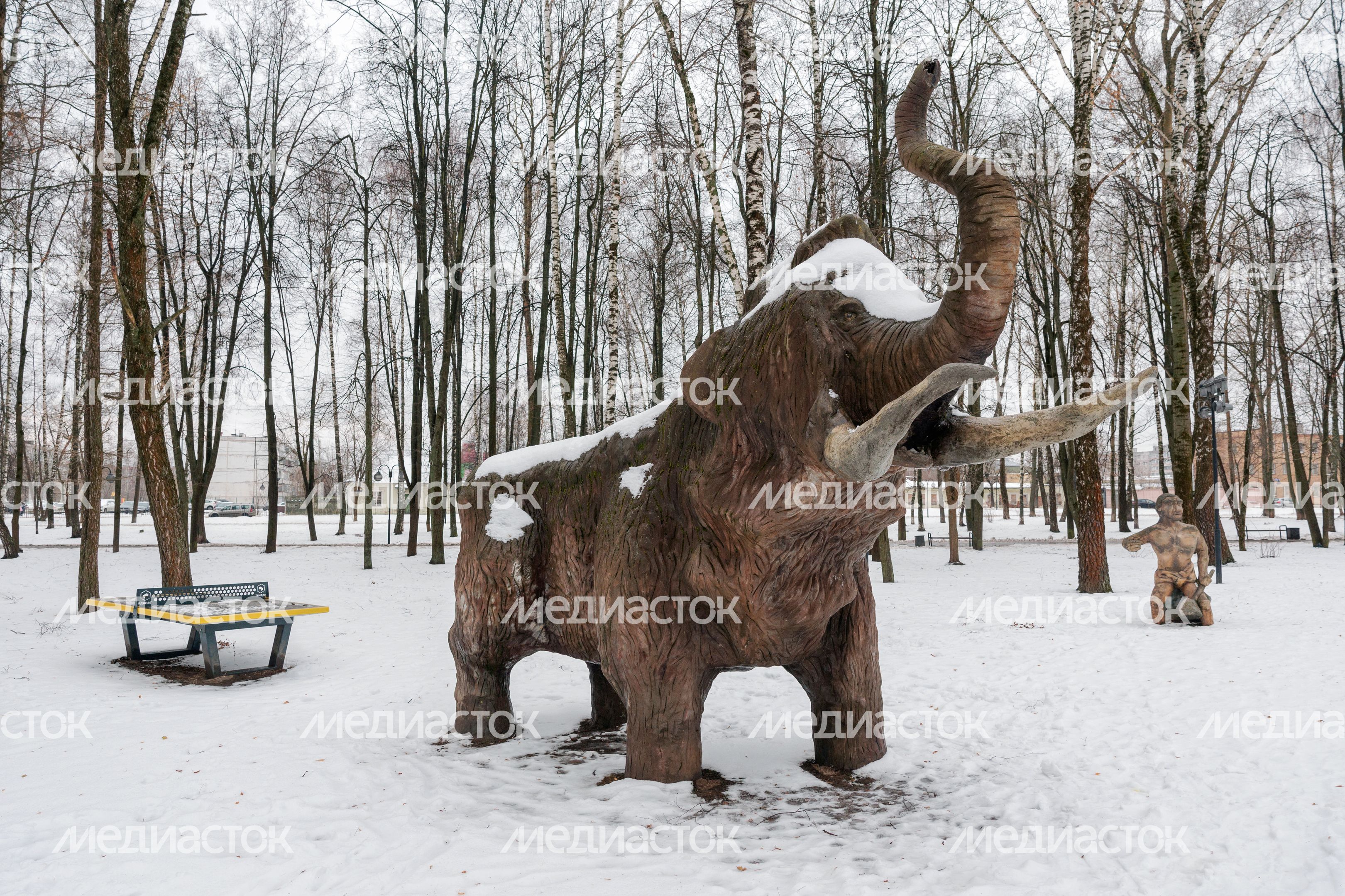 Комсомольский парк в Серпухове Комсомольский парк в Серпухове