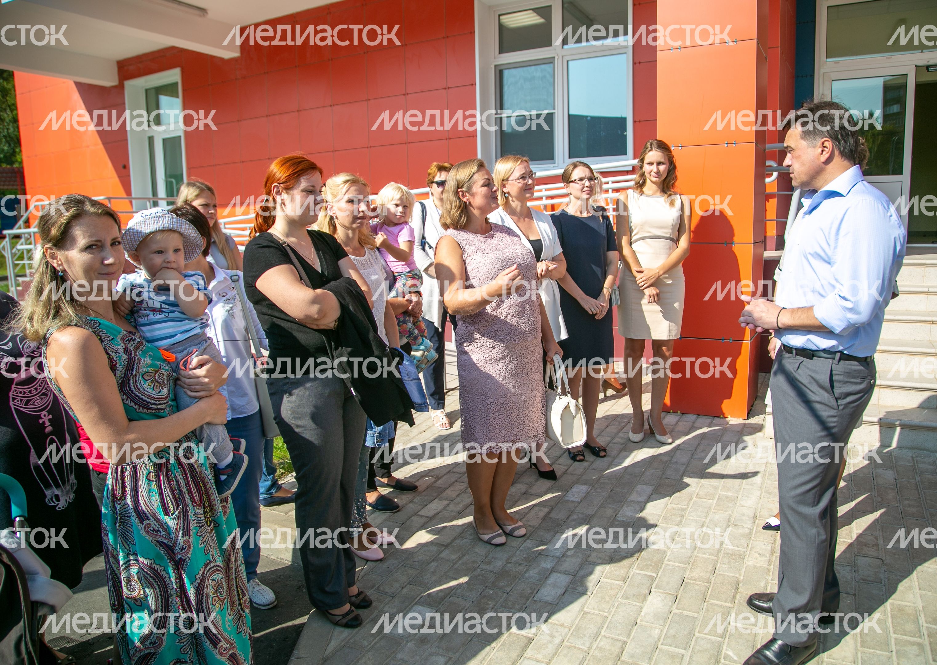 Рабочий визит губернатора Московской области в Красногорск, 07.09.2018