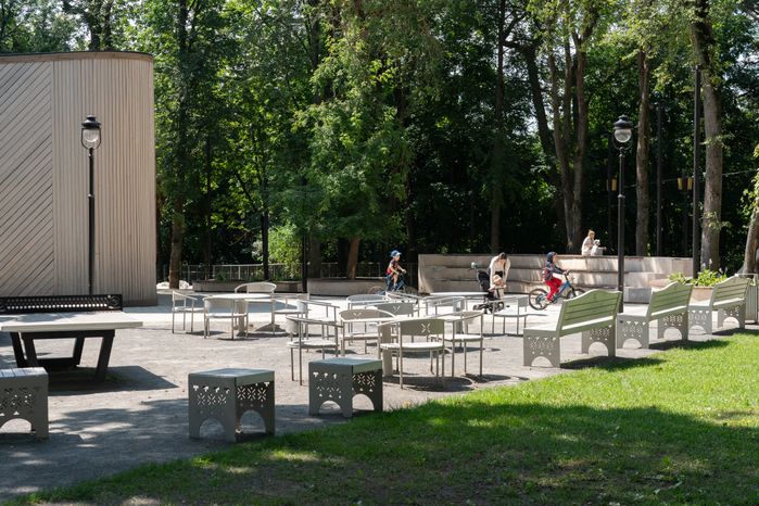 Городской парк культуры и отдыха в городе Звенигород Одинцовского округа