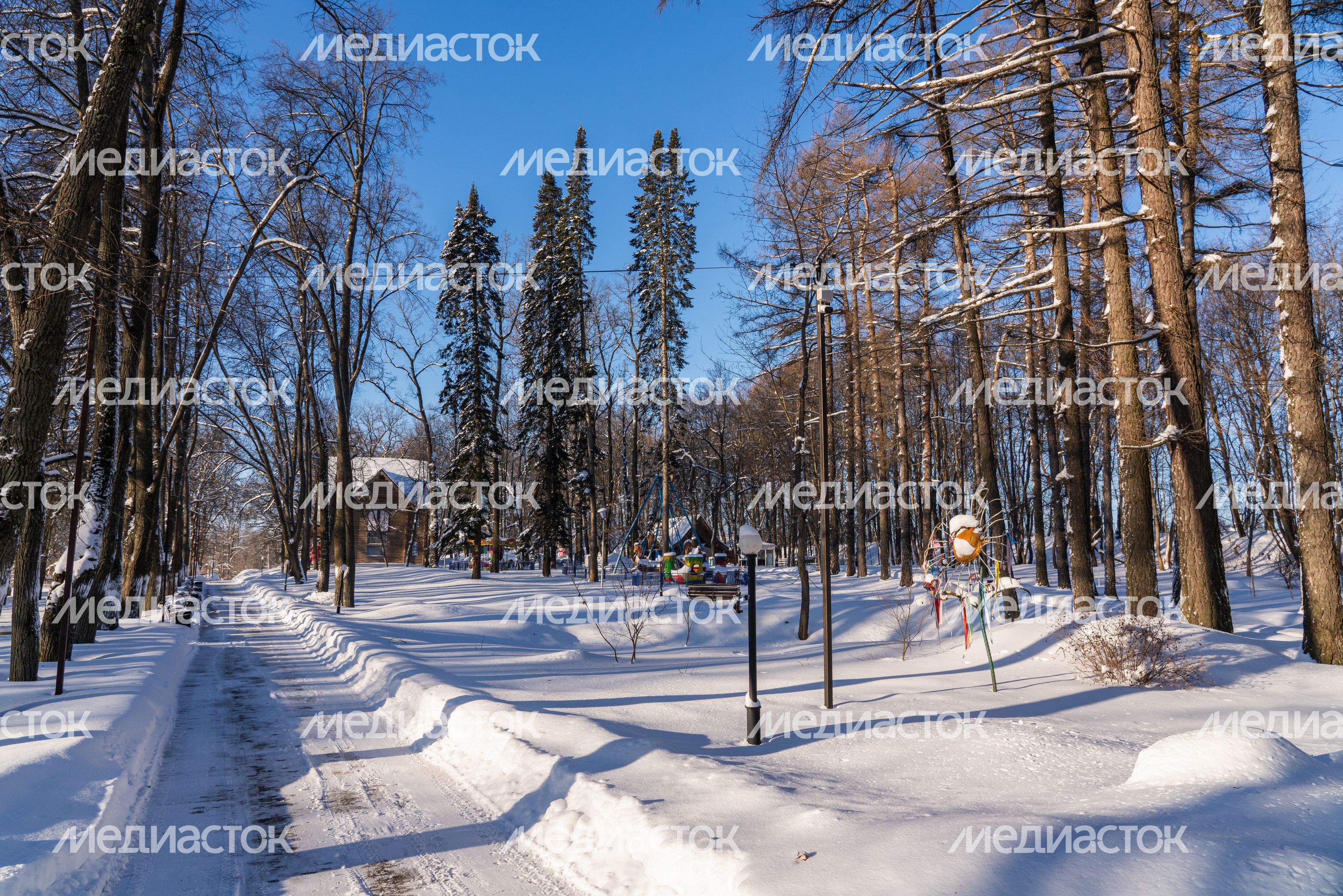 Парк культуры и отдыха «Городок» в Рузе Парк культуры и отдыха «Городок» в Рузе