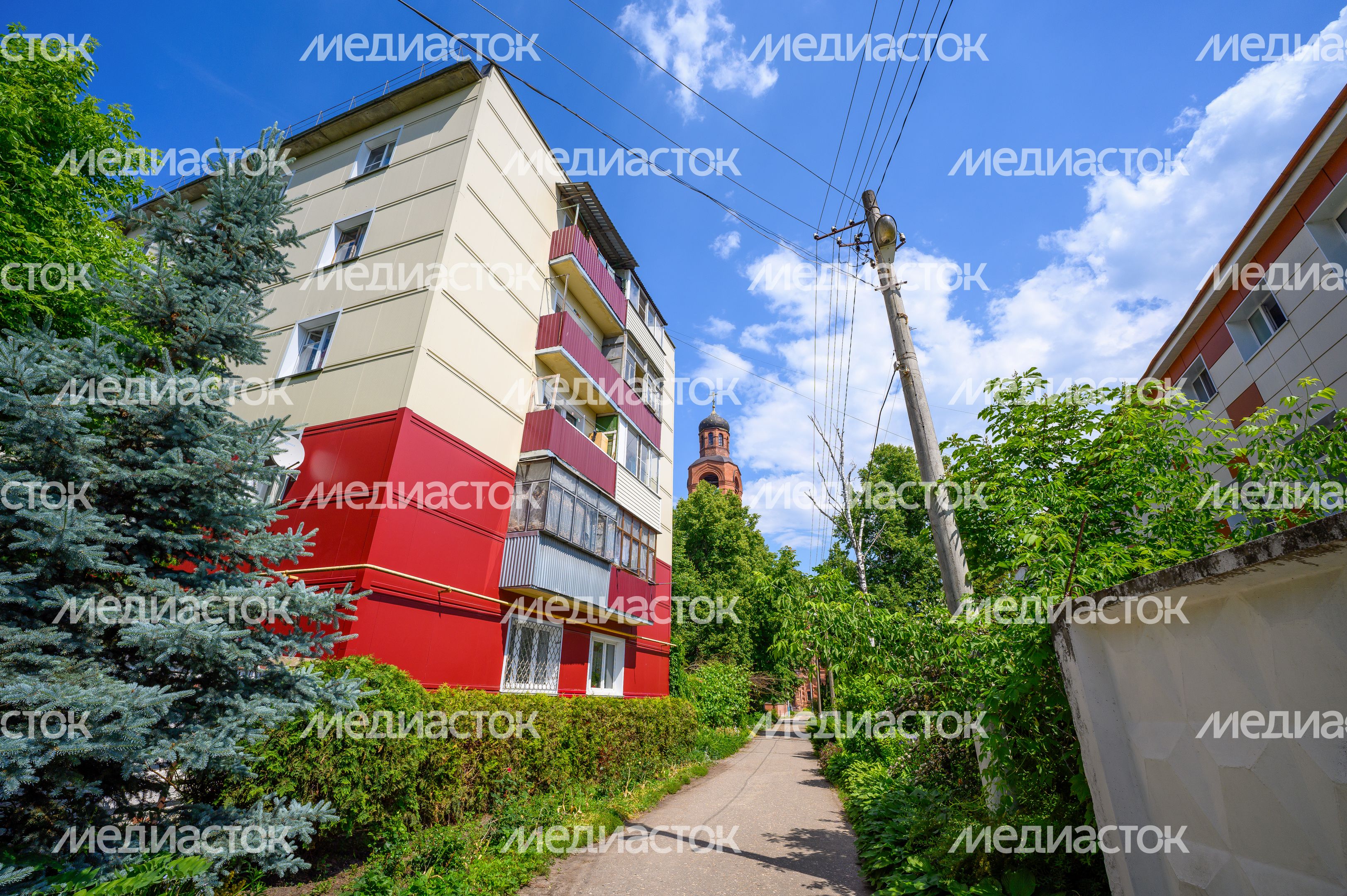 Гуслицкий Спасо-Преображенский мужской монастырь в городе Куровское Орехово-Зуевского округа
