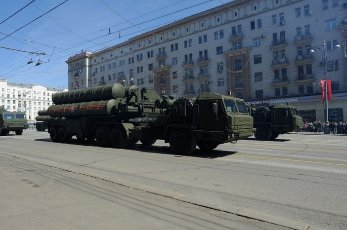 Генеральная репетиция парада Победы на Красной площади
