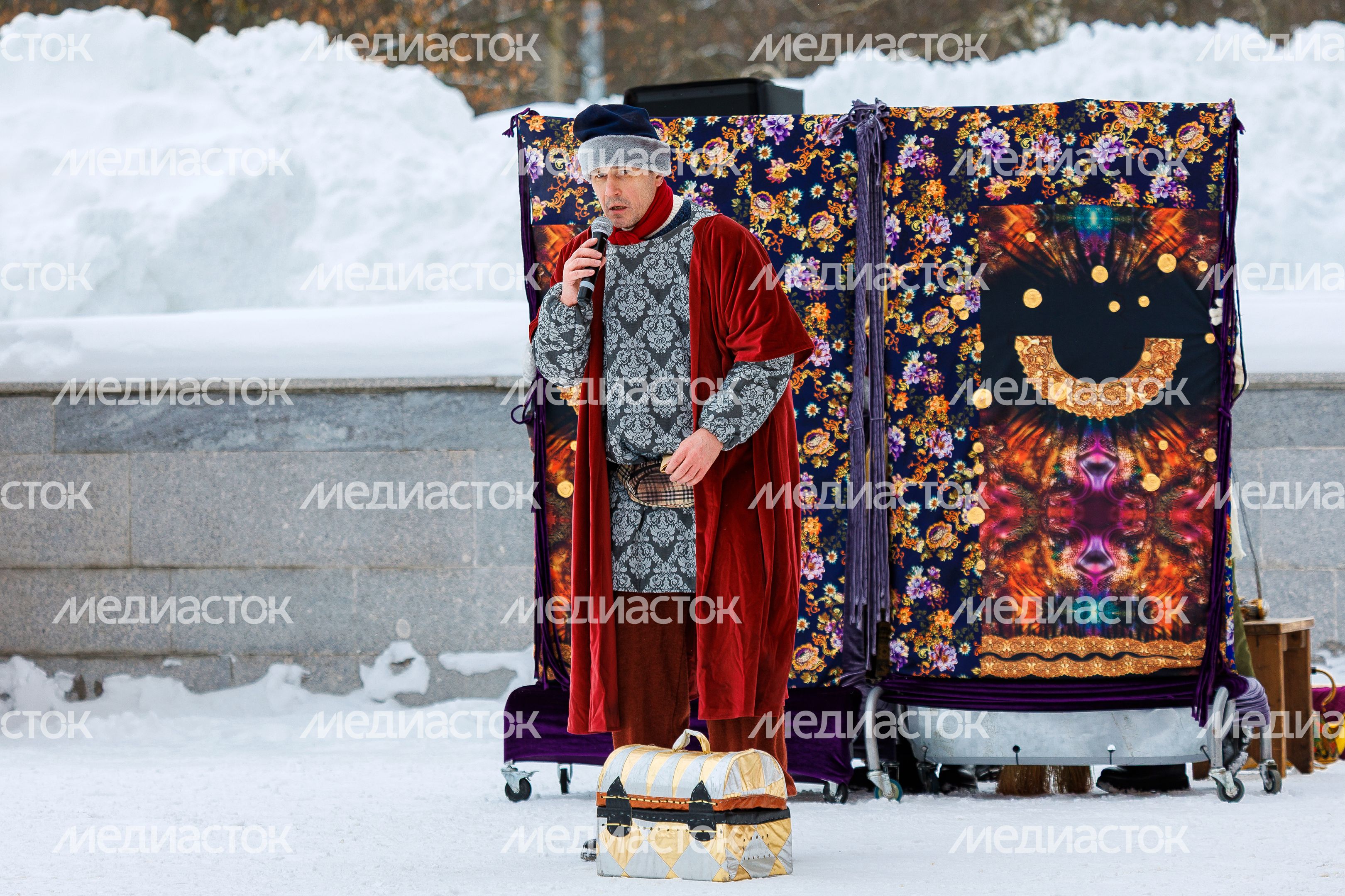 Гулянья на главной Масленице России в Горках Ленинских Гулянья на главной Масленице России в Горках Ленинских