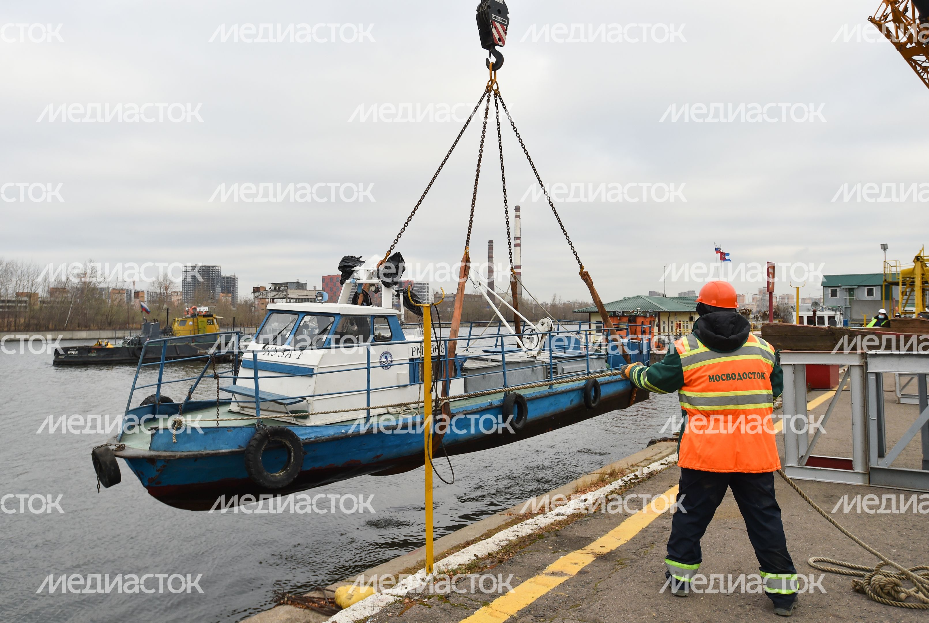 Закрытие сезона навигации в Москве