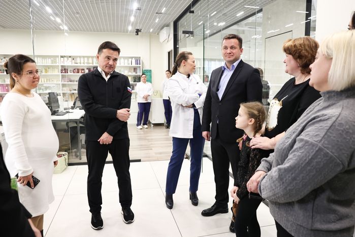 Андрей Воробьев посетил автоматизированный комплекс компании Mixit в г.о. Солнечногорск