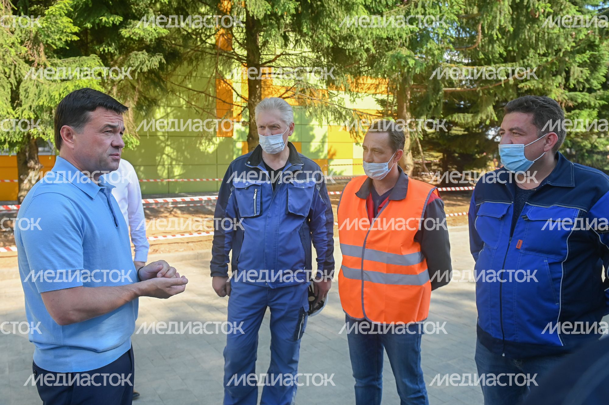 Рабочий визит Губернатора Подмосковья в Сергиево-Посадский городской округ
