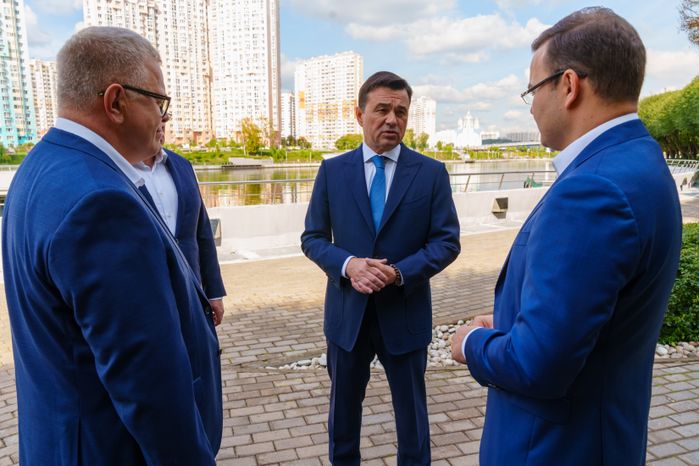Встреча Андрея Воробьева с кандидатами в губернаторы
