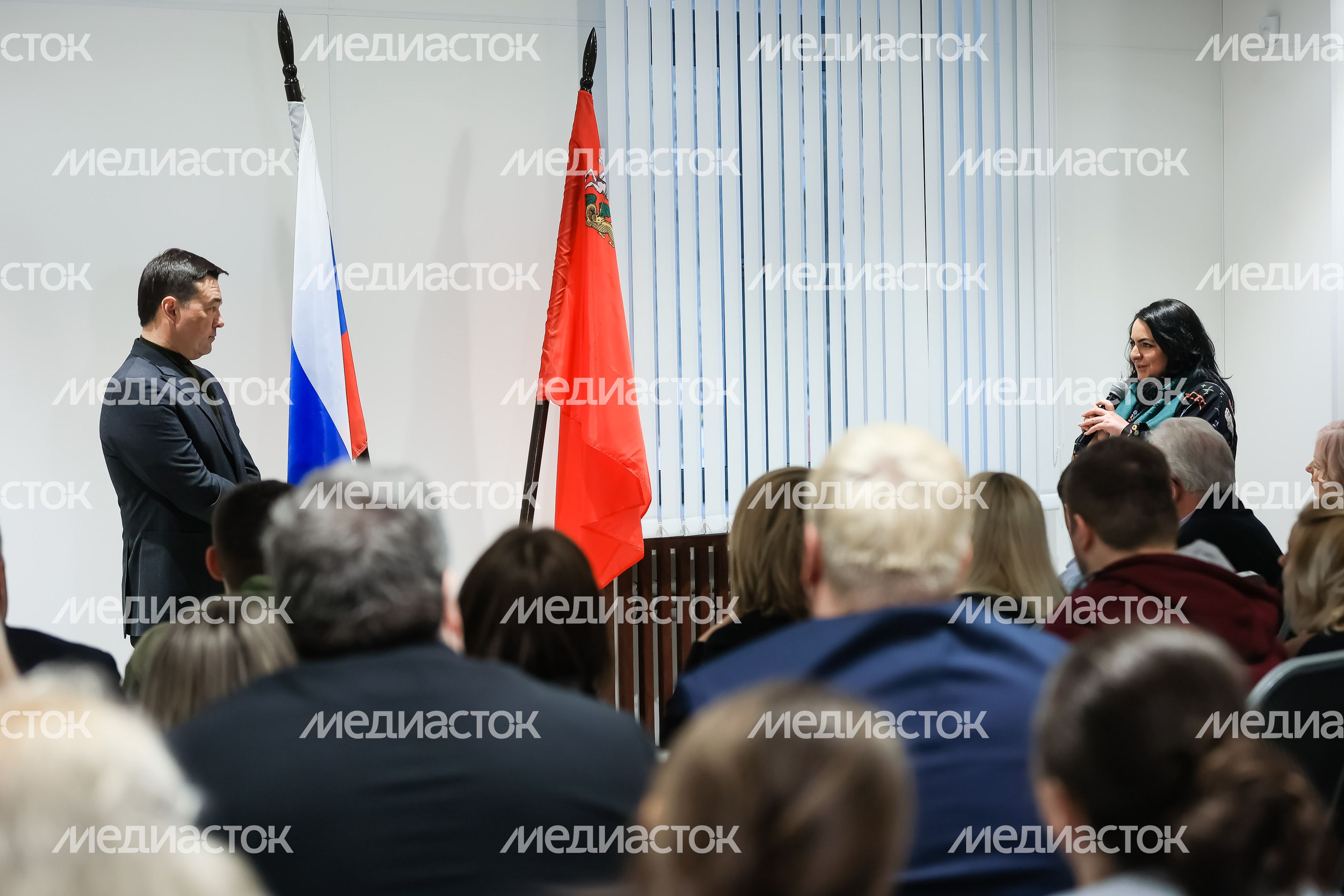 Встреча губернатора с жителями Пушкинского г.о.