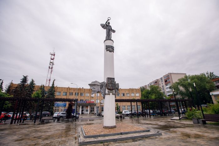 Монумент 50-летия Домодедово