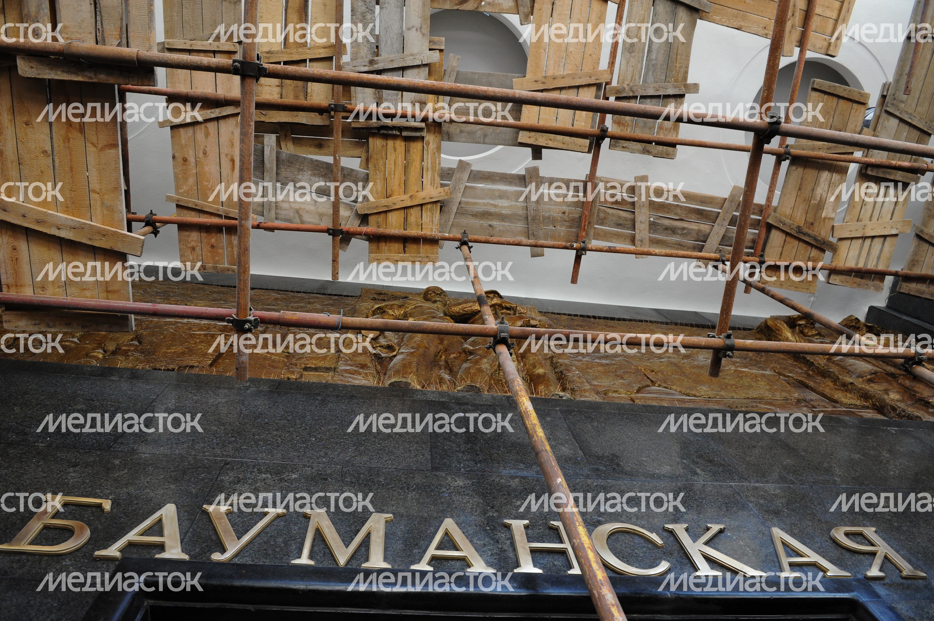 Реконструкция станции метро «Бауманская» в Москве