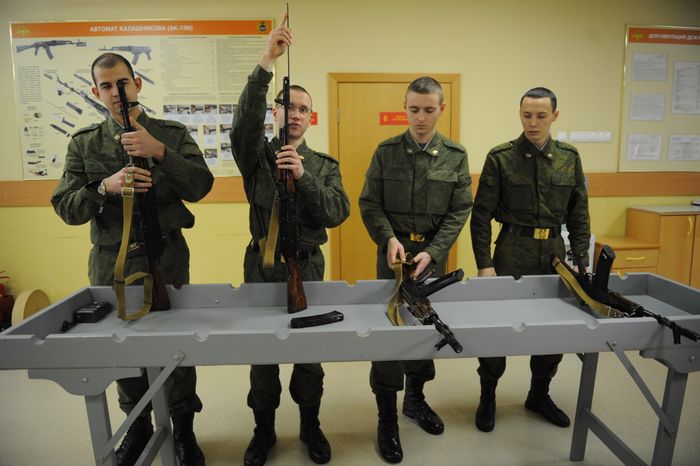 Научная рота Войск ВКО на базе Главного центра ПРО ВВКО в Красногорске