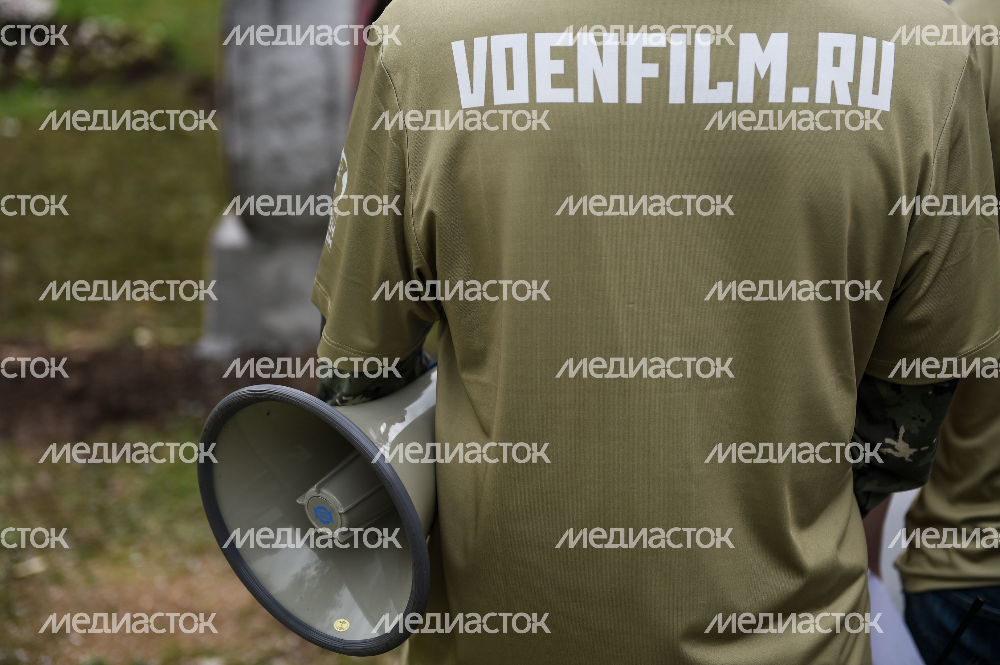 Андрей Воробьев посетил съемочную площадку фильма Ильинский Рубеж