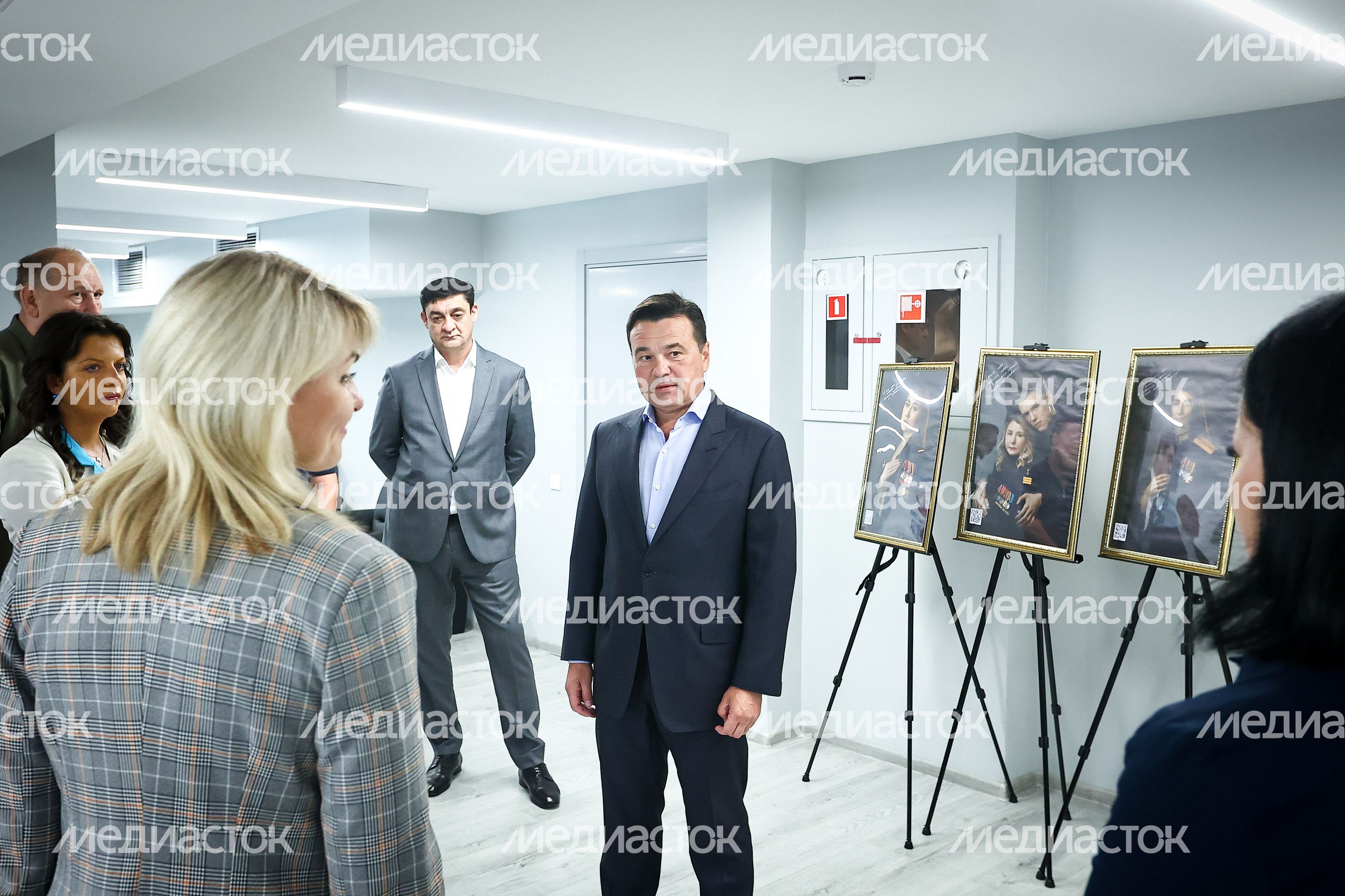 Посещение Губернатором Андреем Воробьевым подмосковного филиала Фонда «Защитники Отечества» Посещение Губернатором Андреем Воробьевым подмосковного филиала Фонда «Защитники Отечества»