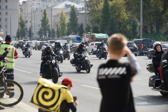 Осенний мотофестиваль в Москве