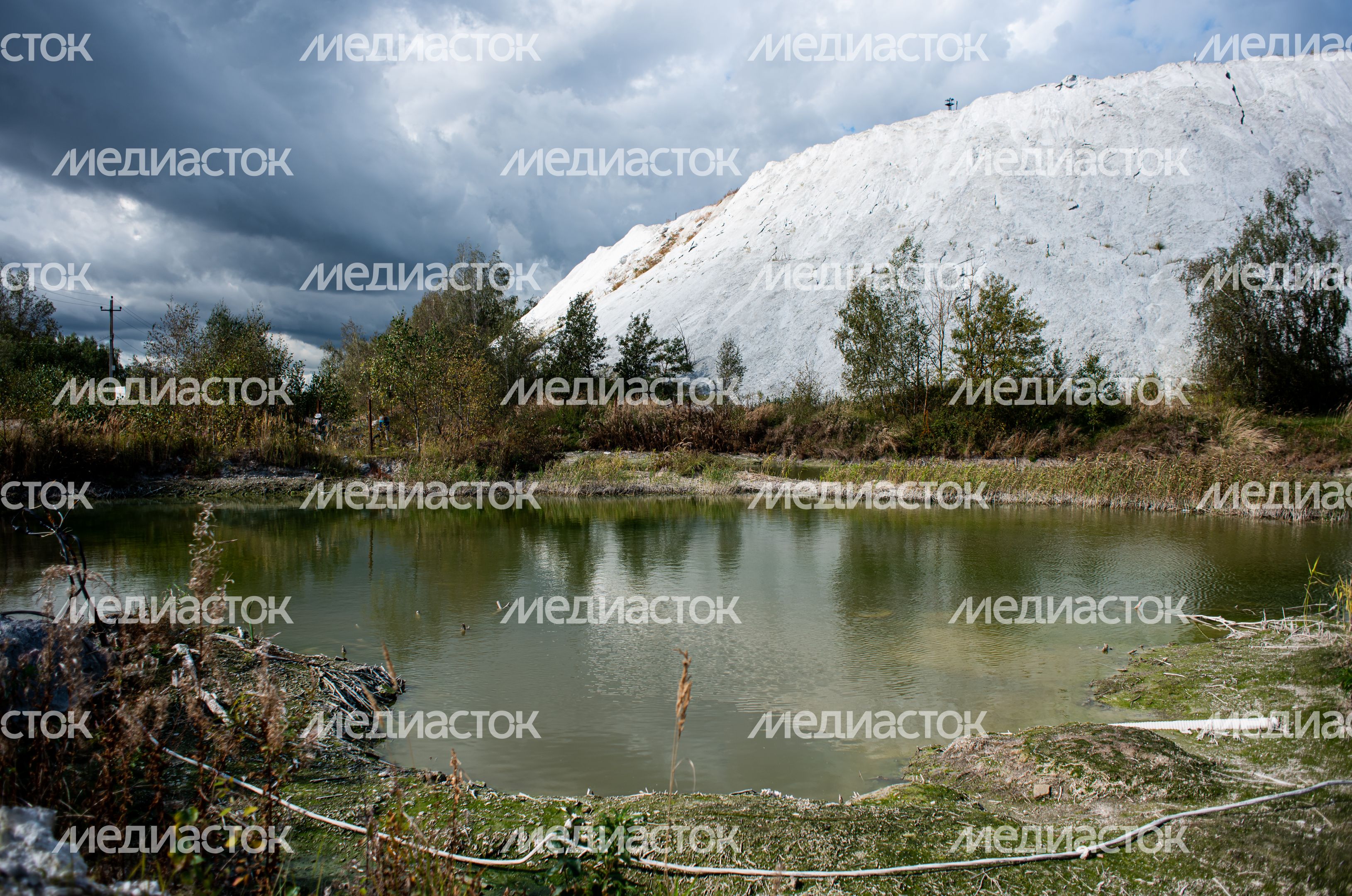Белая гора в городе Воскресенск