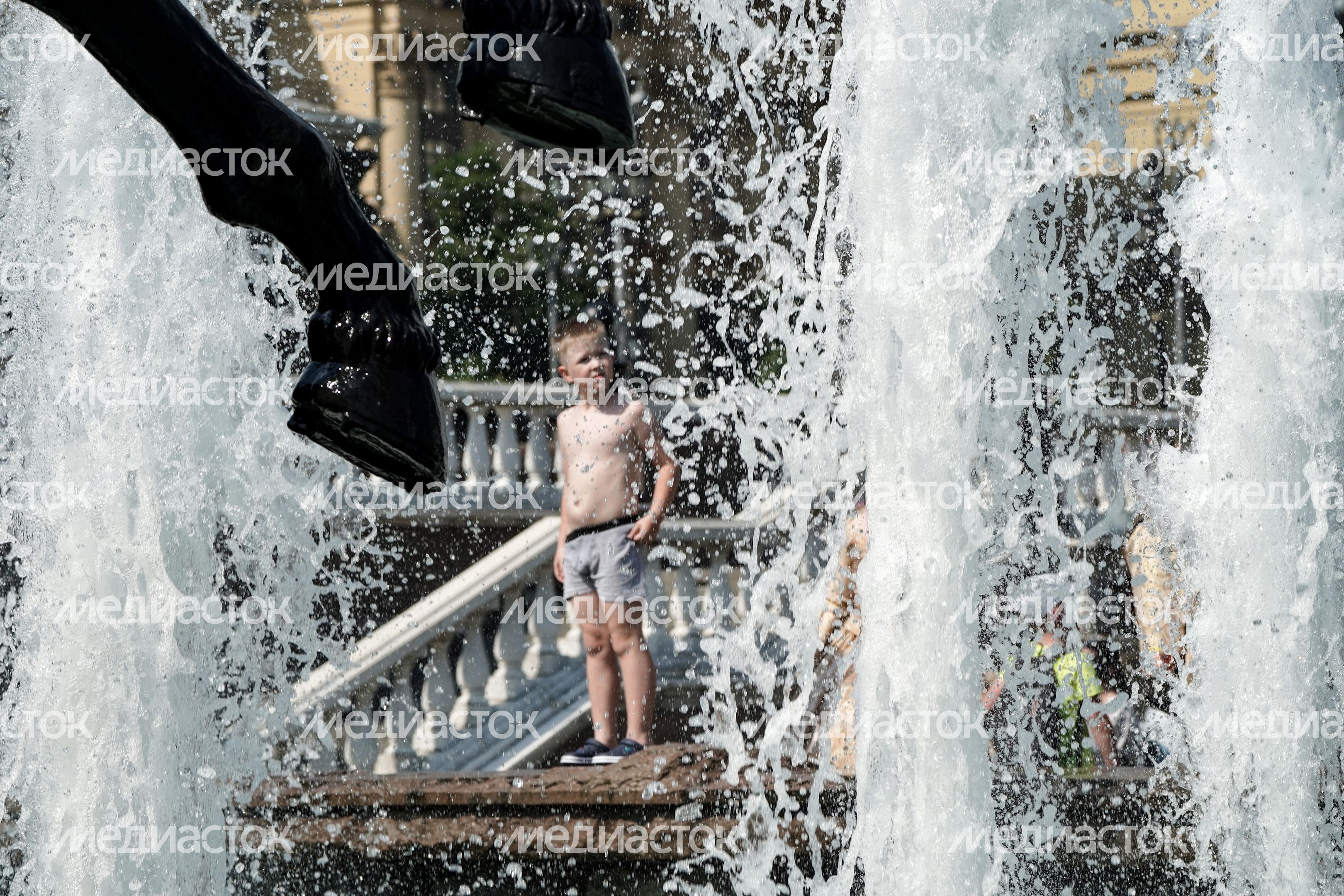 Аномальная жара в Москве