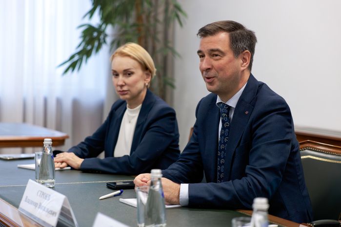 Ректор Государственного университета управления Владимир Строев