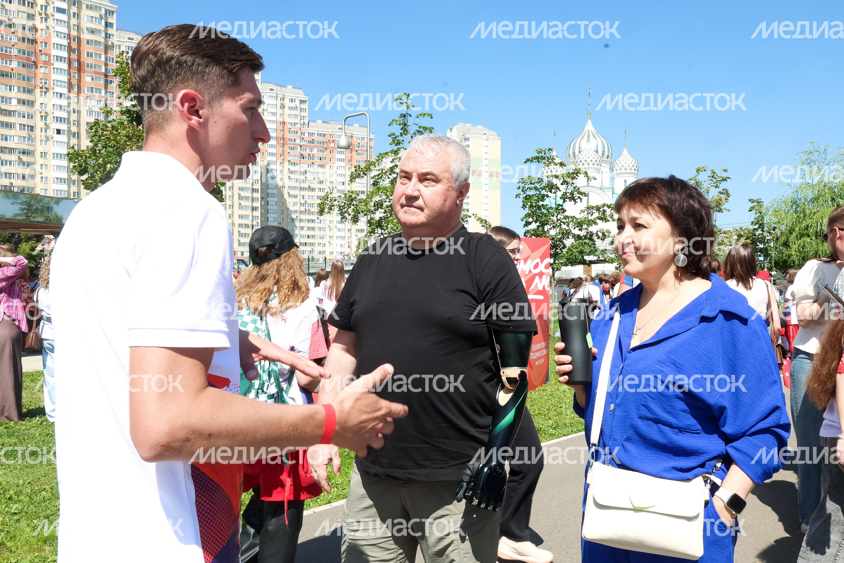 Алексей Ивлиев на фестивале регионального движения "Волонтеры Подмосковья"