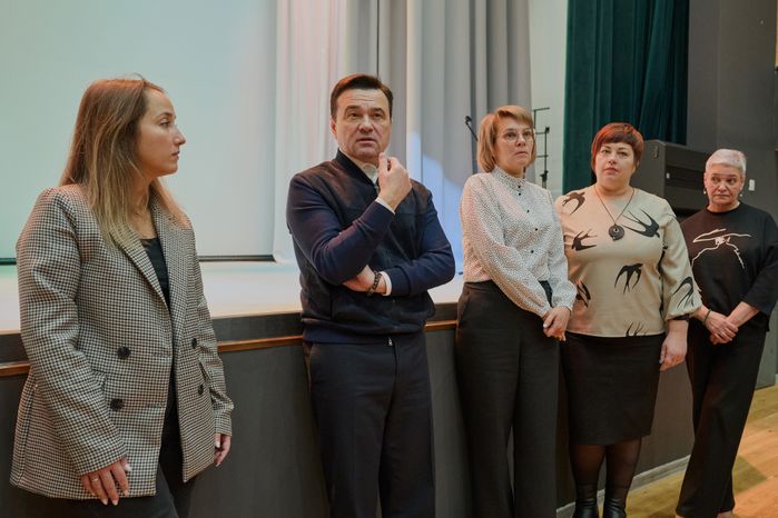 Губернатор Подмосковья в ДК «Молодежный»