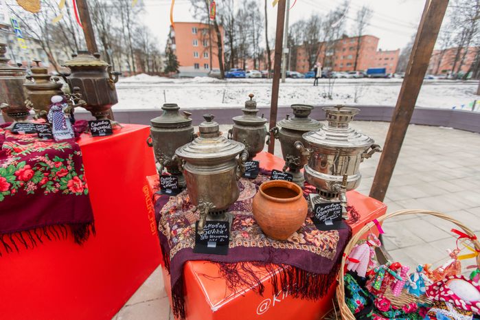 Зимний гастрономический фестиваль «Самоварное настроение» в Клину