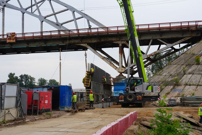 Строительство нового Рогачевского моста в Дмитровском округе