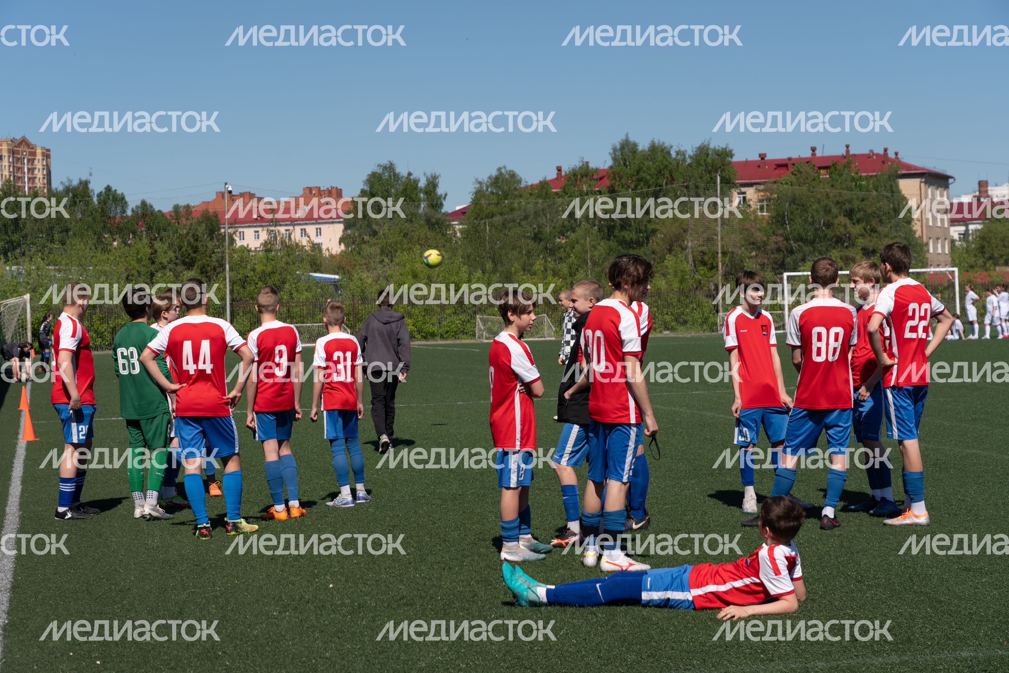 Финал регионального турнира по футболу "Кожаный мяч" в Подольске