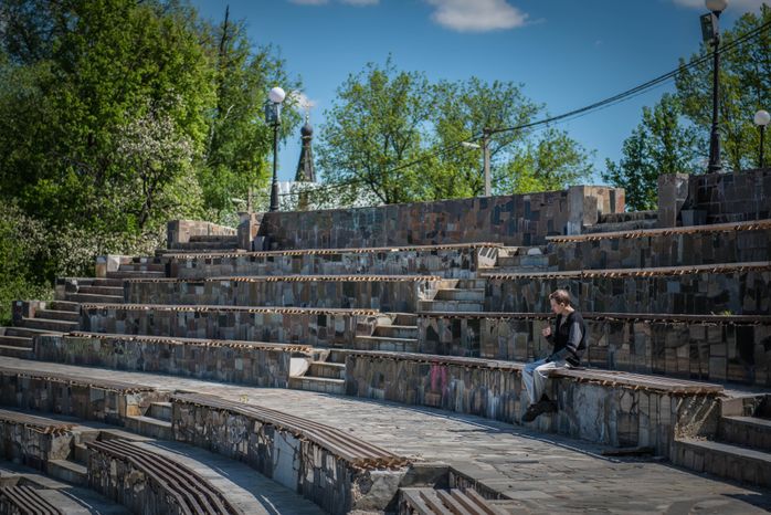 Летний амфитеатр в Долгопрудном