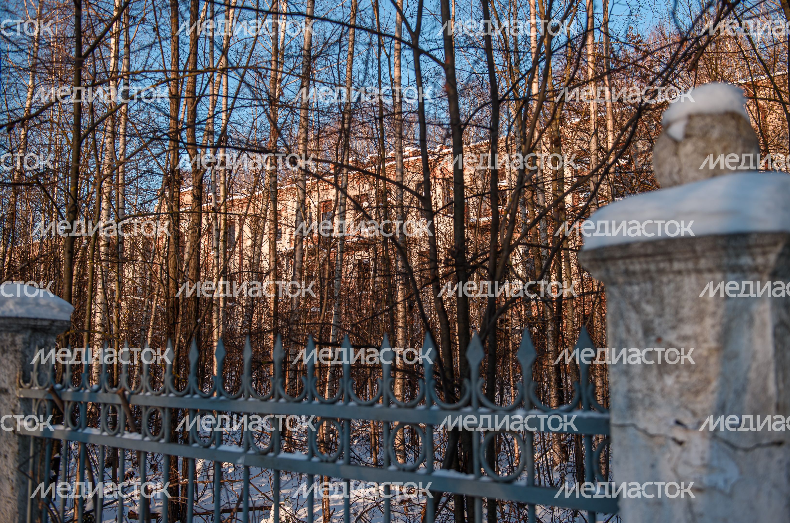 Зимние виды города Калязин