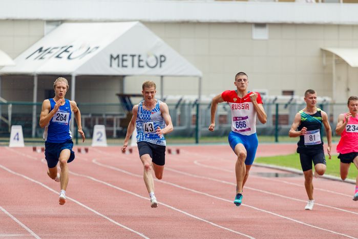 Бег на дистанцию на Чемпионате Московской области по легкой атлетике в Жуковском