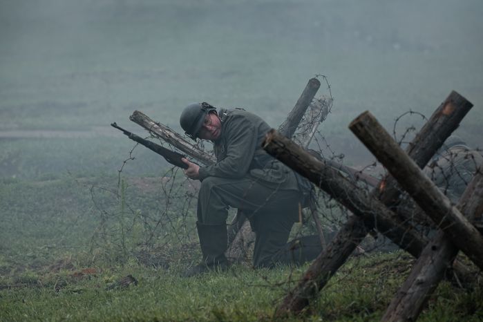 Военно-историческая реконструкция «Первый день войны» у Главного храма ВС РФ в День памяти и скорби