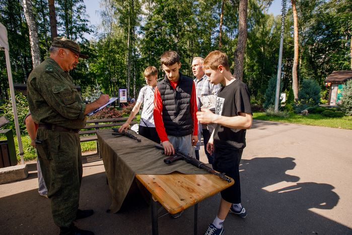 Спортивные мероприятия провели для молодежи на патриотическом фестивале «Гордость поколений» в Ногинске Богородского округа