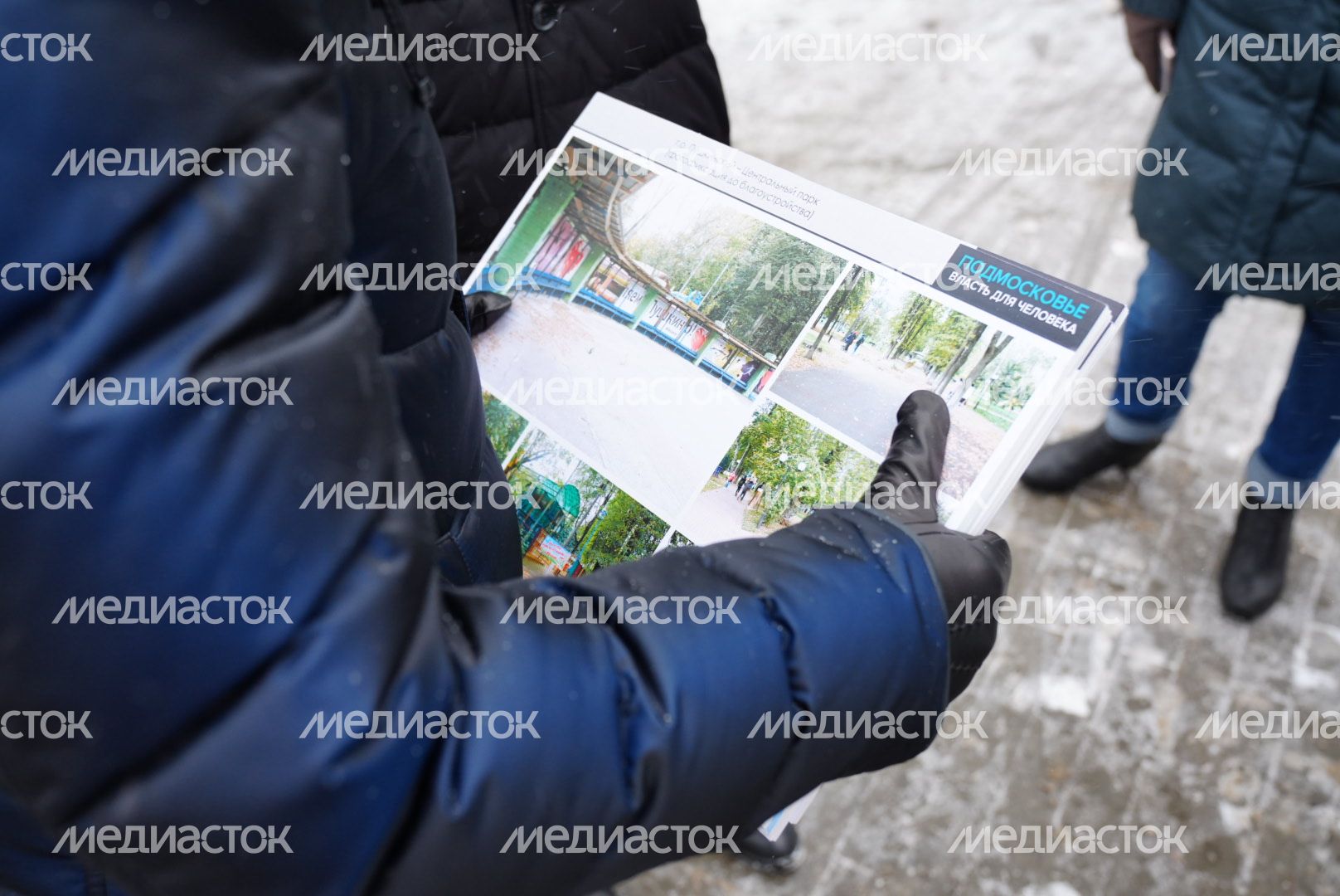 Проверка Губернатором Центрального парка культуры и отдыха в Пушкино