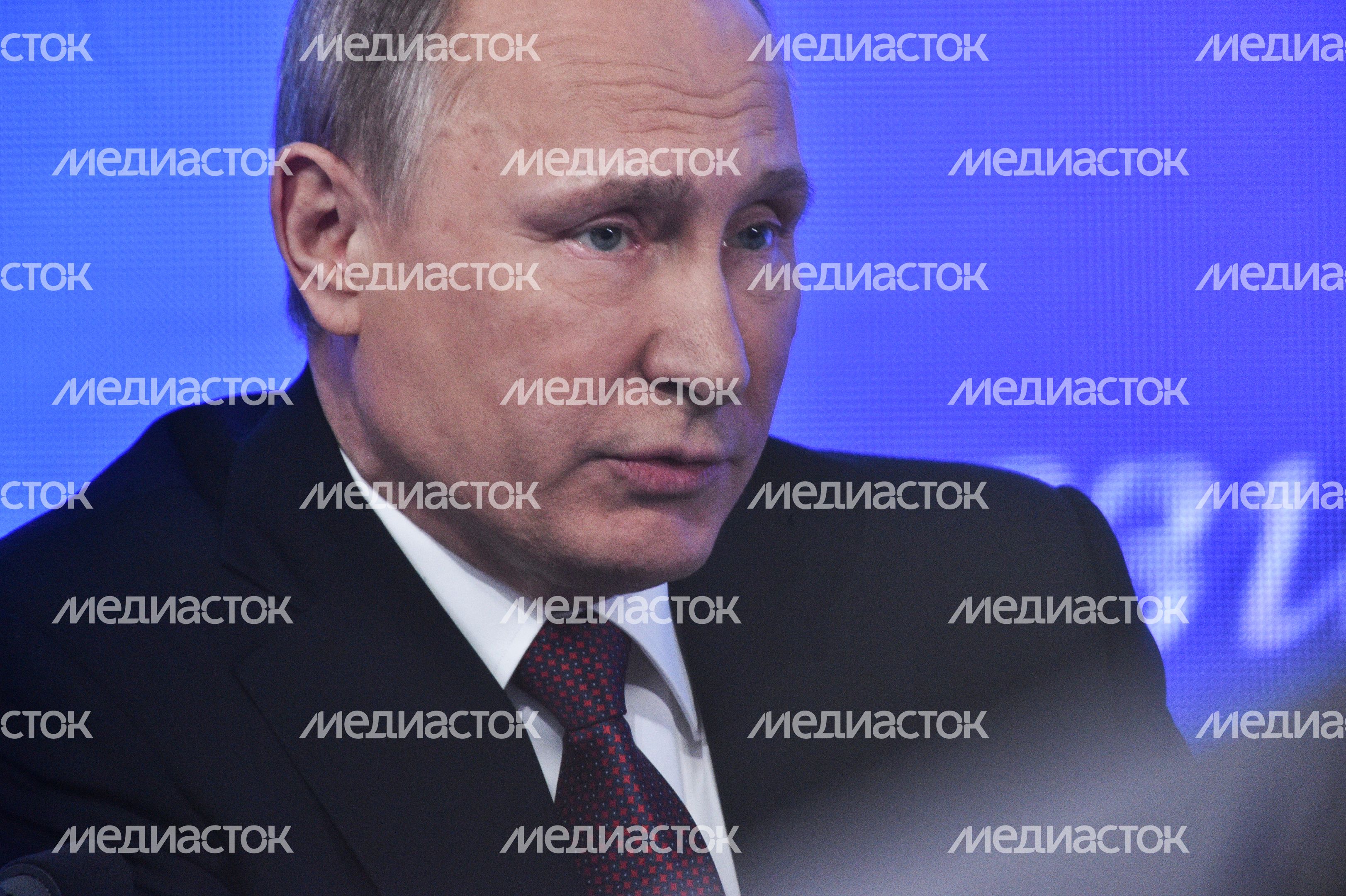 Пресс-конференция Владимира Путина