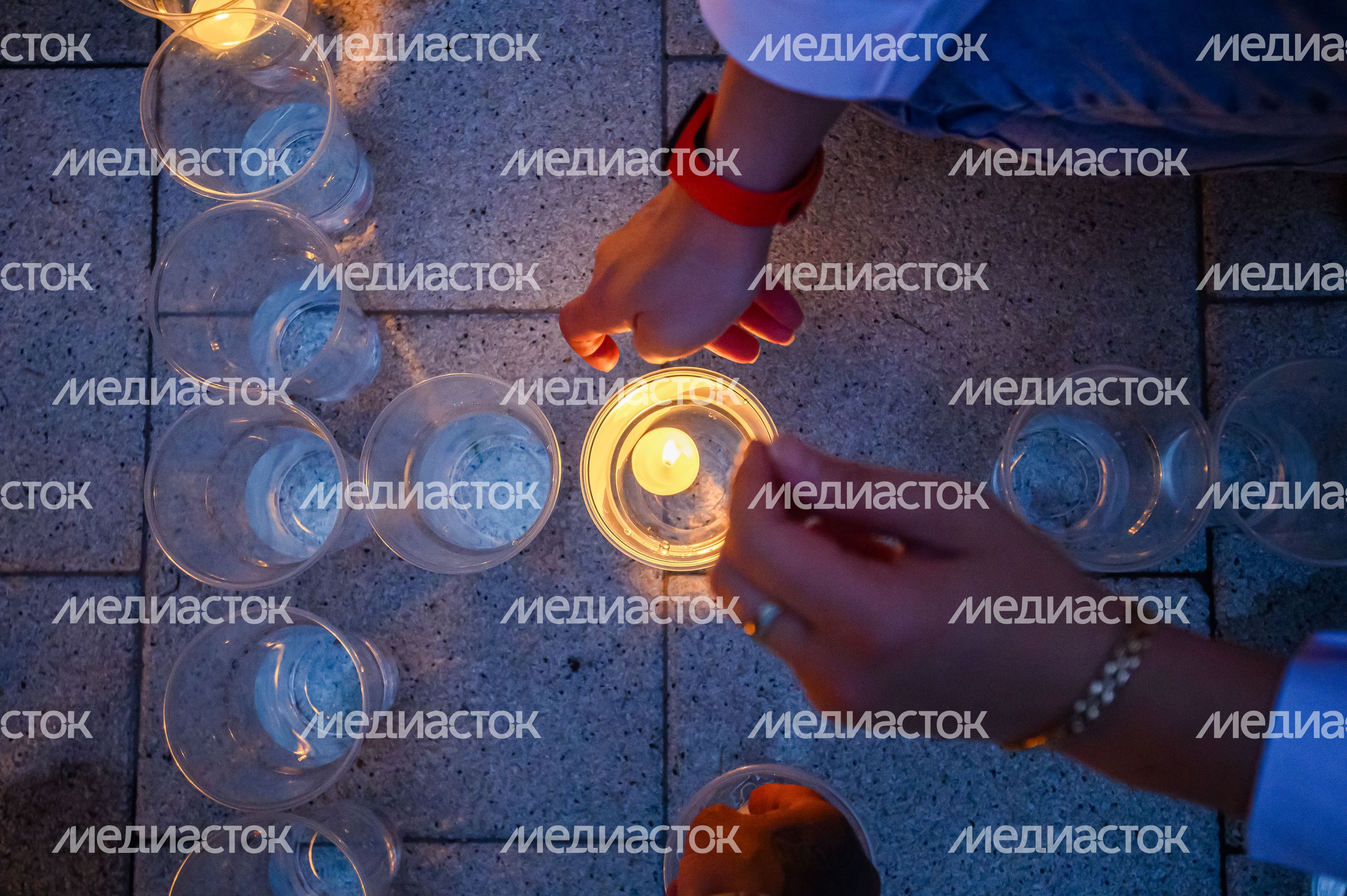 Всероссийская акция "Свеча памяти" в Балашихе