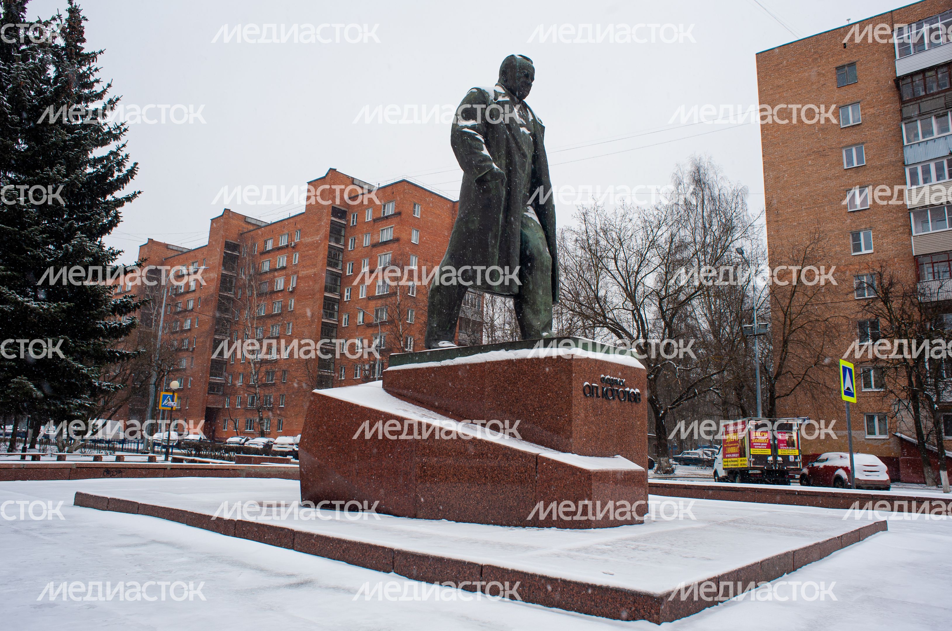 Зимние виды города Королёв