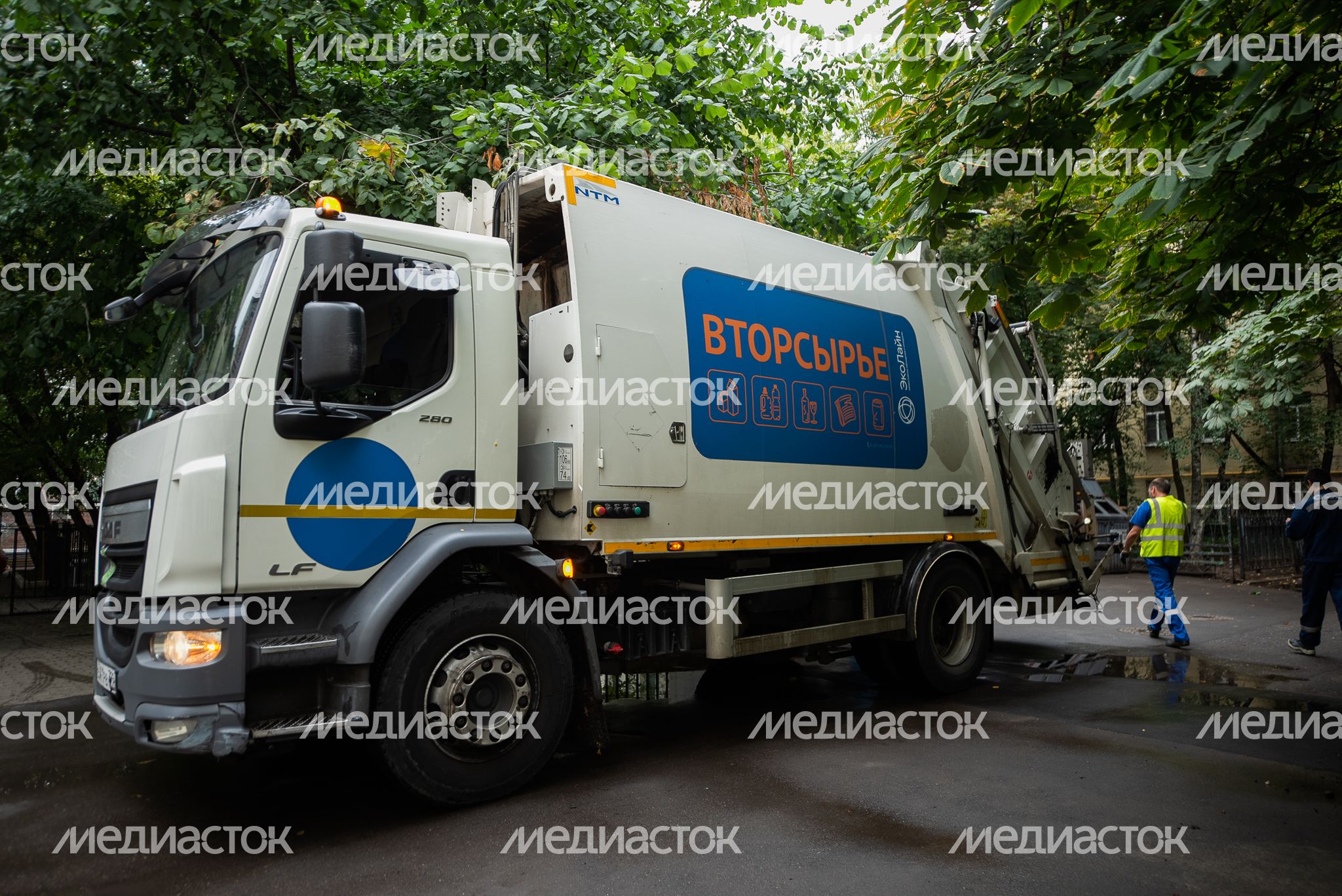 Вывоз вторсырья и смешанных отходов в Московской области