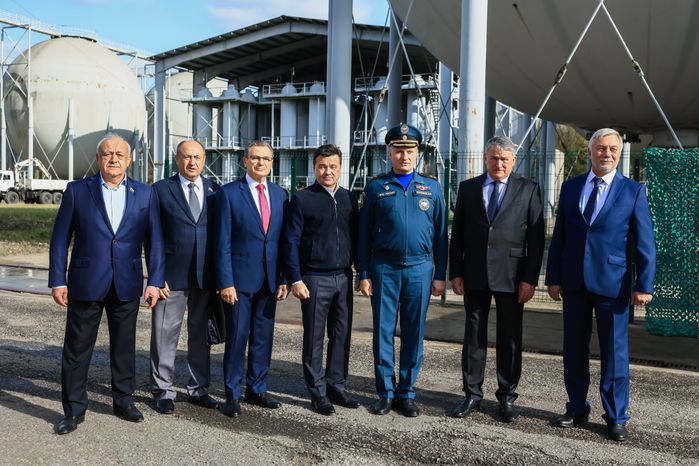 Открытие Всероссийской тренировки по гражданской обороне с участием Андрея Воробьева