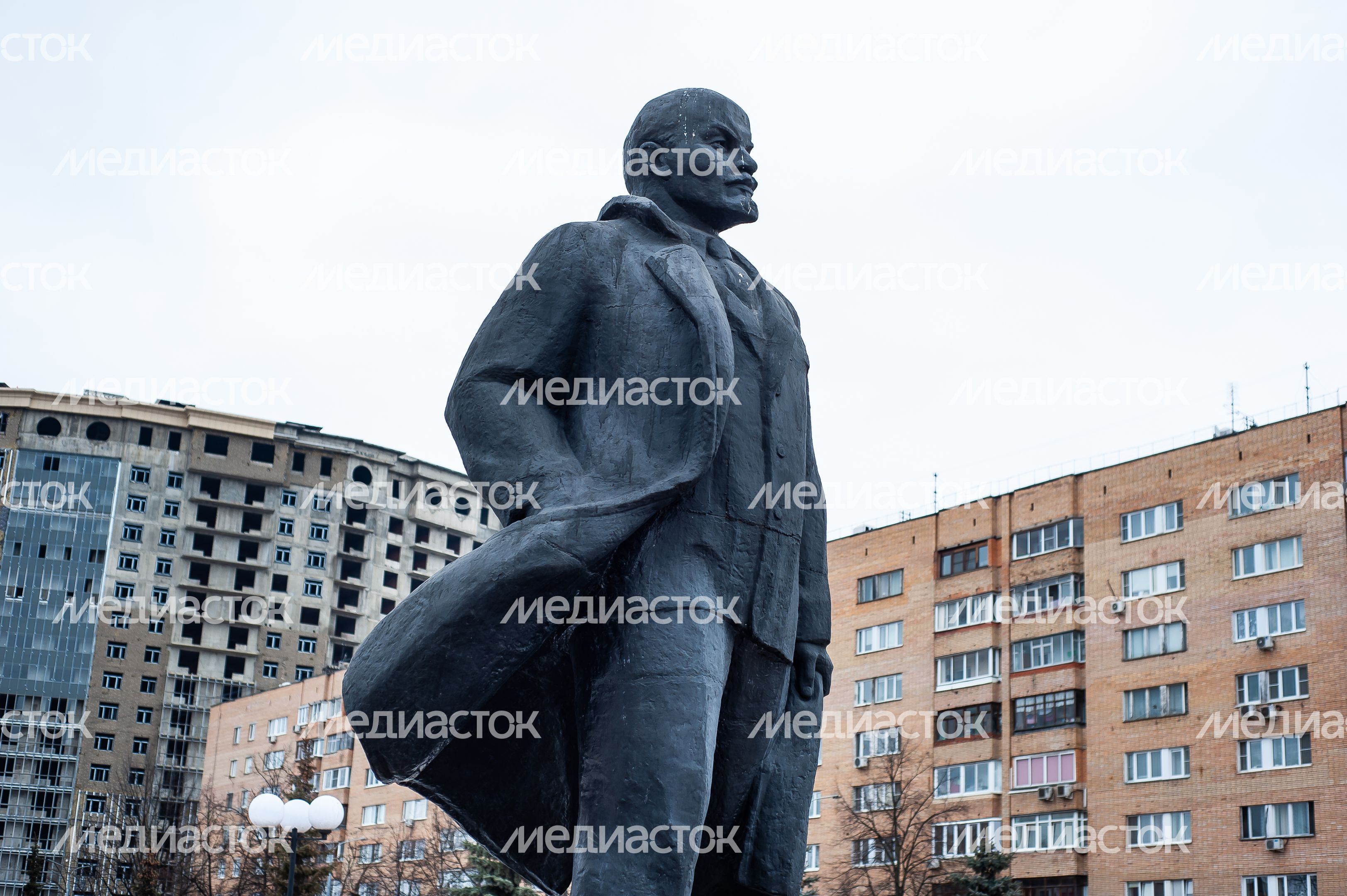 Зимние виды города Щелково