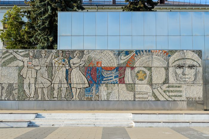 Королев. Мозаичное панно