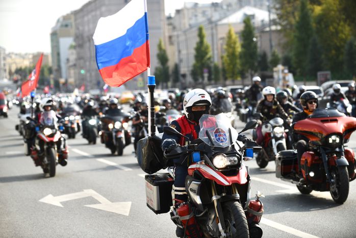 Осенний мотофестиваль в Москве