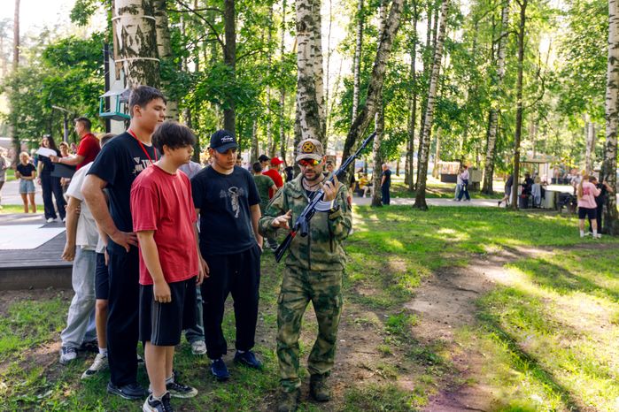 Спортивные мероприятия провели для молодежи на патриотическом фестивале «Гордость поколений» в Ногинске Богородского округа