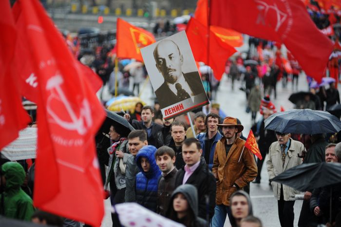 Первомайская демонстрация в Москве