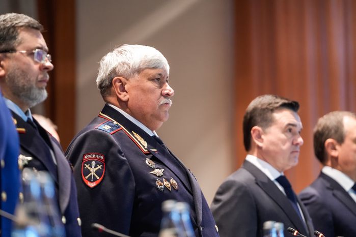 Заседание коллегии Главного управления Министерства внутренних дел России по Московской области