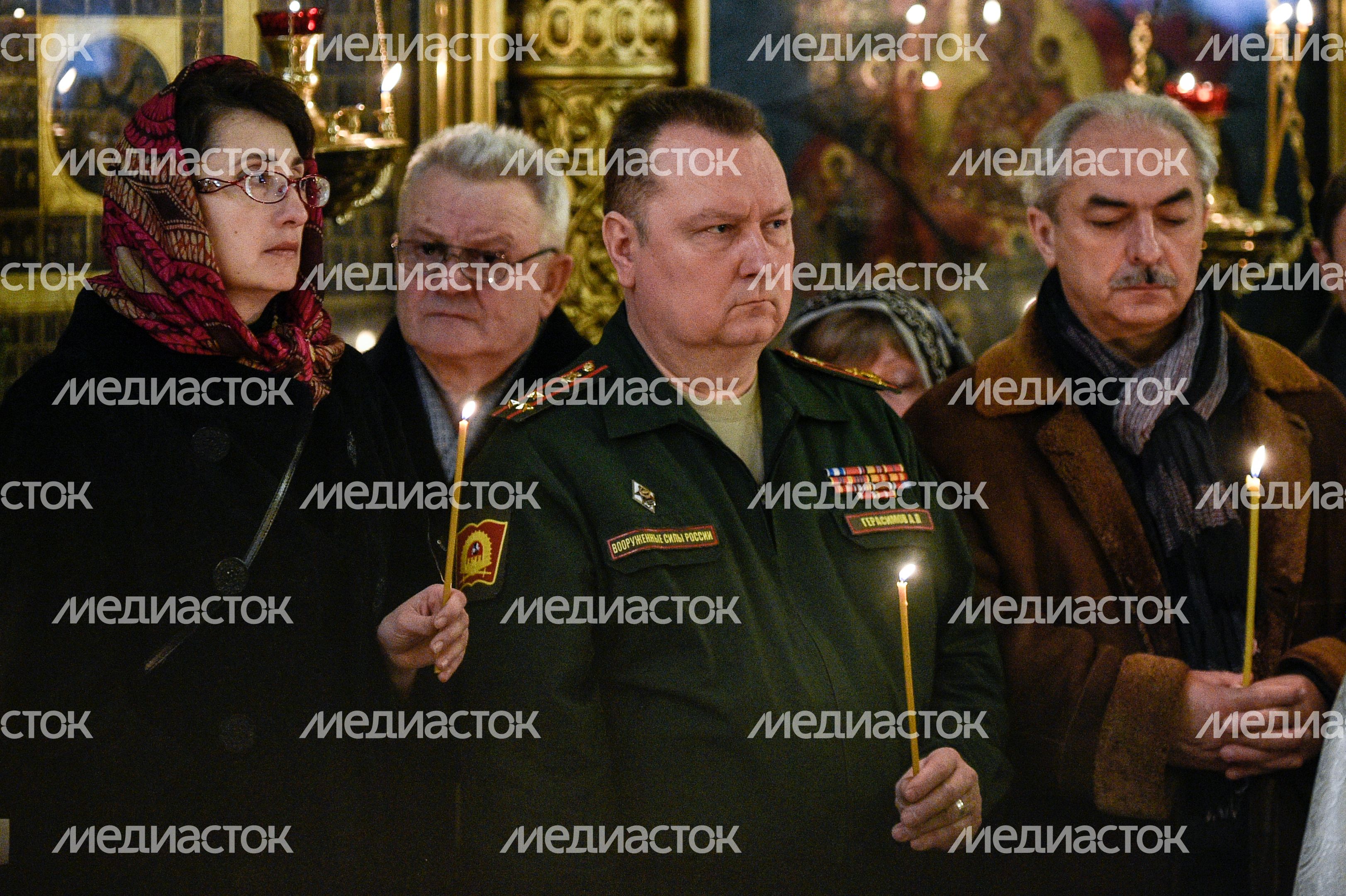 Отпевание Валерия Халилова