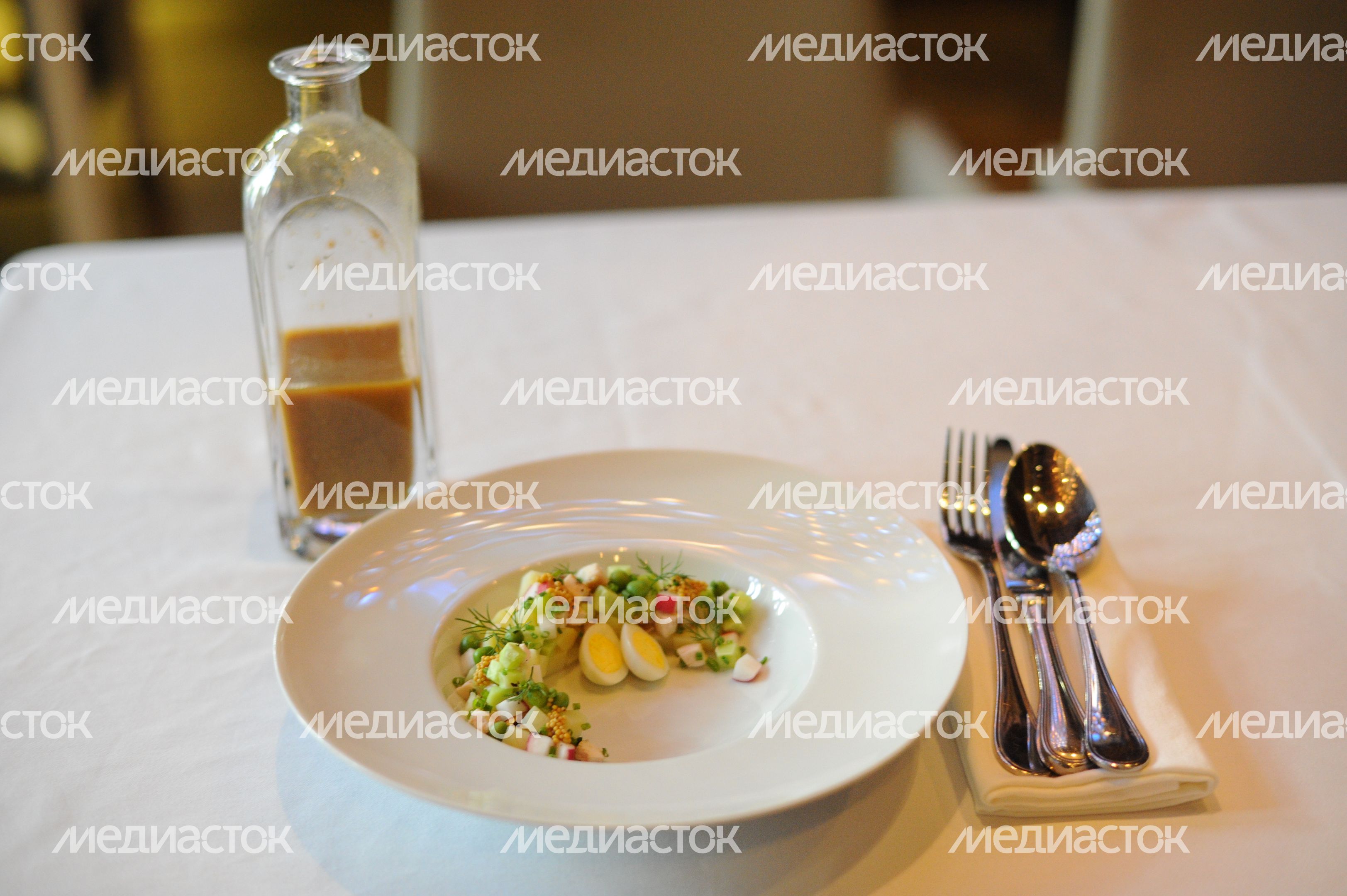 Приготовление окрошки