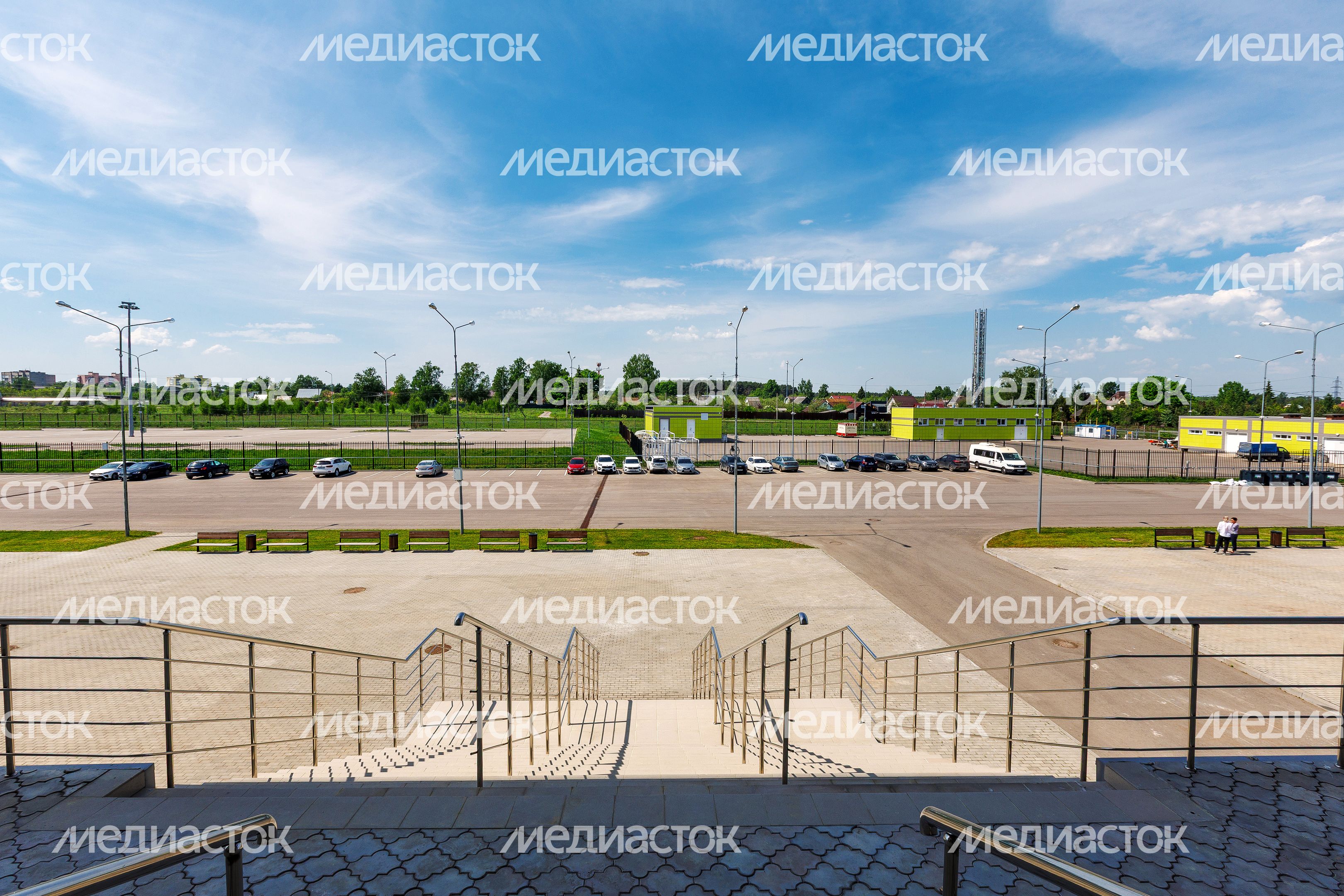 Новый стадион «ВВА-Подмосковье» в поселке Монино округа Щелково Новый стадион «ВВА-Подмосковье» в поселке Монино округа Щелково